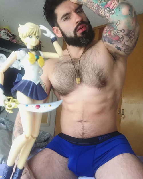 gaymerwitttattitude:  Gay Anime Geek Selfies - Now this is what you call TRUE Sailor Moon Representation! Super Fucking Hot and Super Awesome! Each Underwear Color & Style represents each Sailor Senshi and done Perfectly! 
