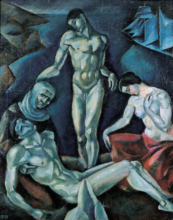 spiraledecadente: Farkas Molnár (Hungarian, 1895-1945), Lamentation, 1921