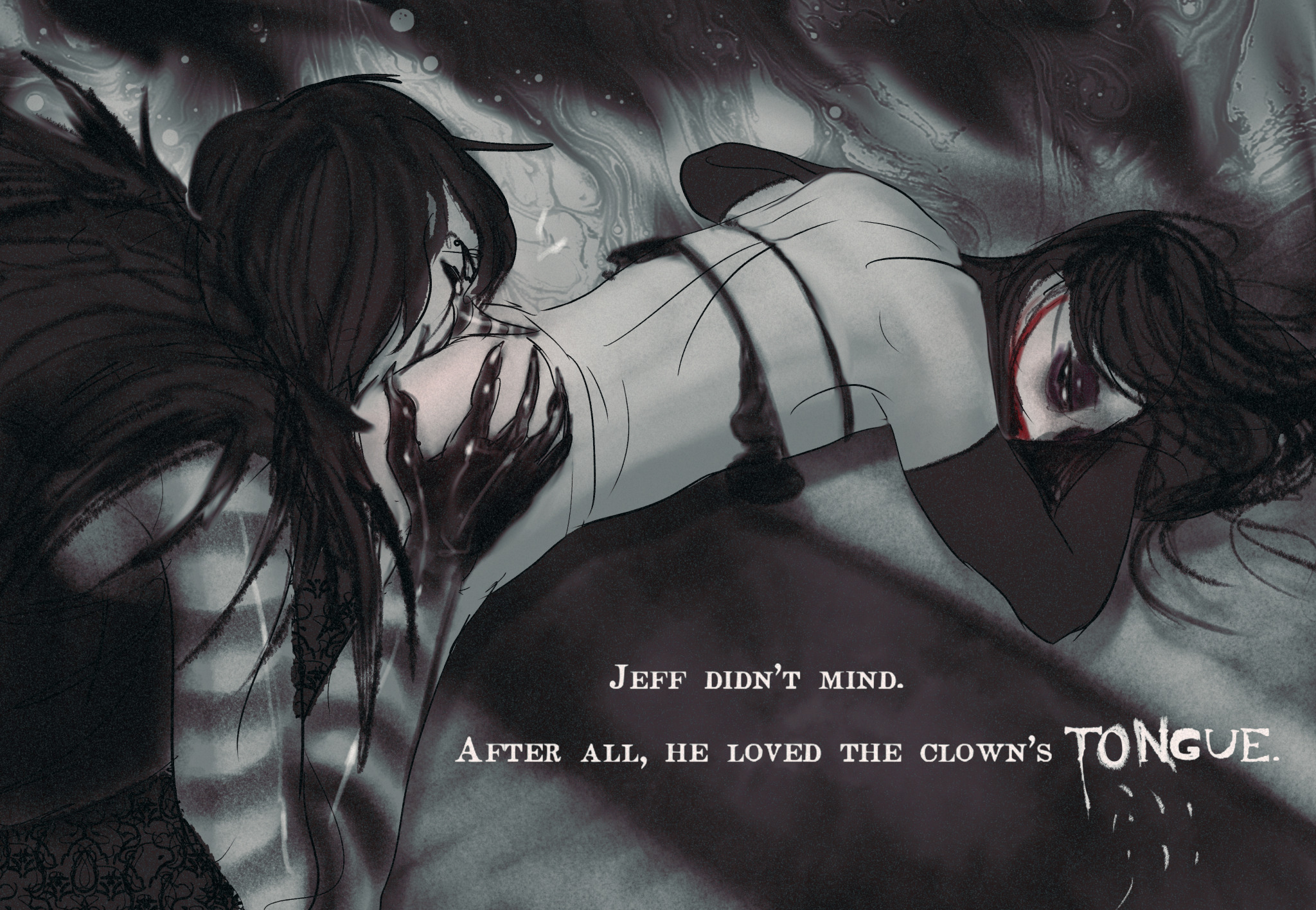 Laughing jack x jeff the killer