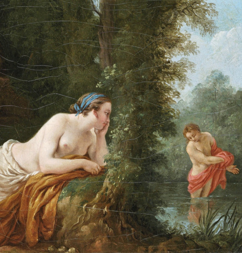 jaded-mandarin:Louis Jean François Lagrenée. Echo and Narcissus, 1771.