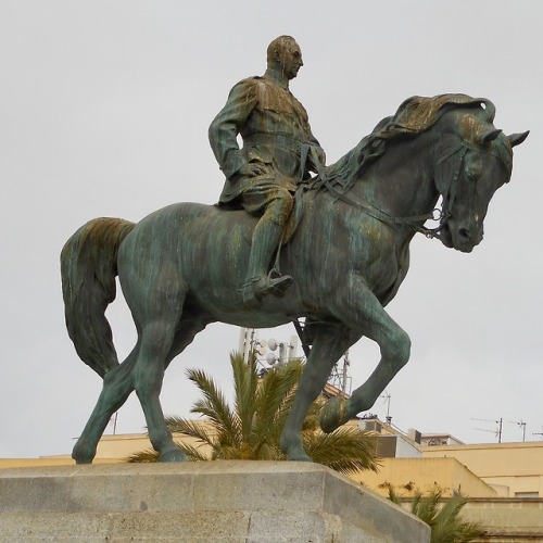 Dos vistas del caudillo, Jerez de la Frontera, 2019.