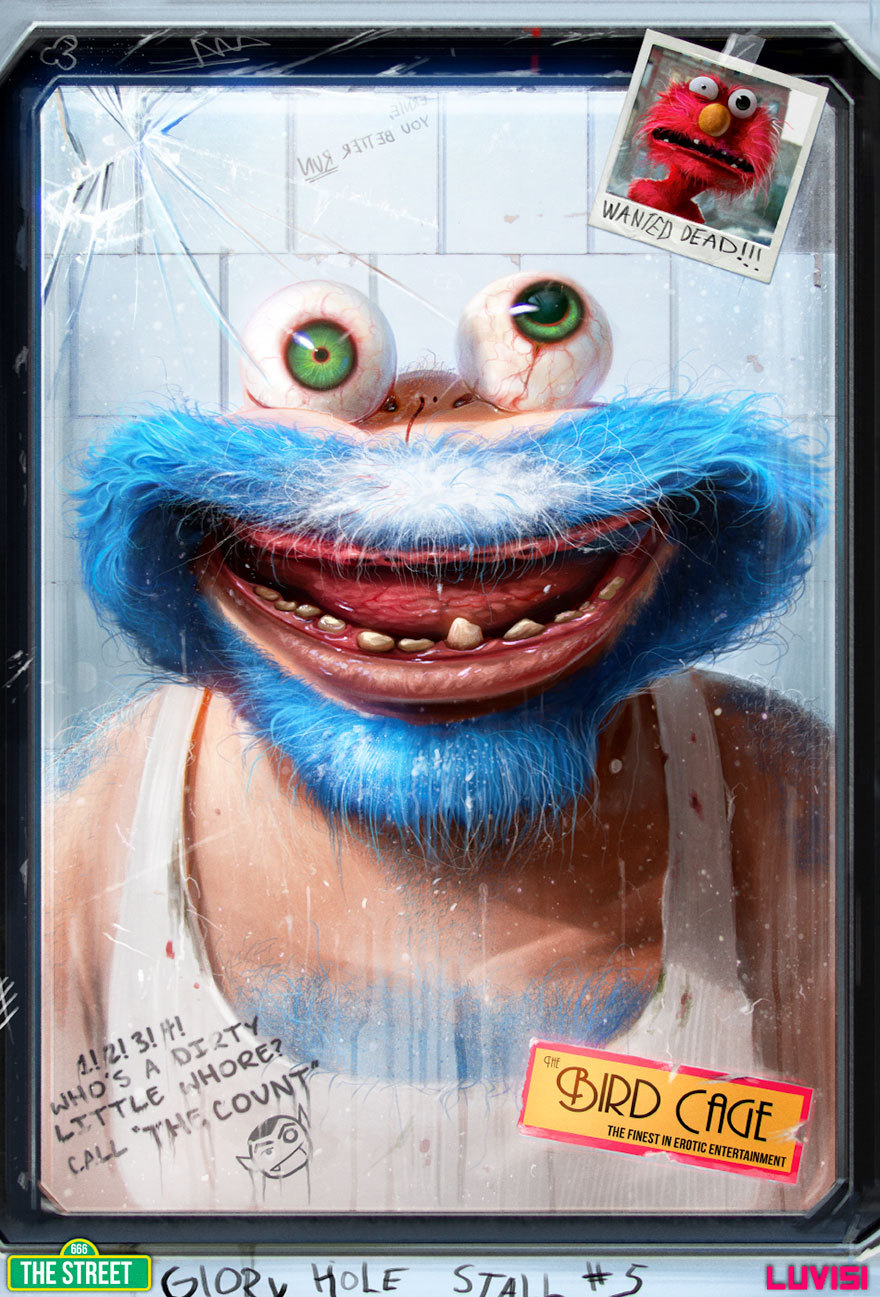 funniebunchesofoats:  sh0rtybangbang:  unexplained-events:  Dan LuVisi A digital