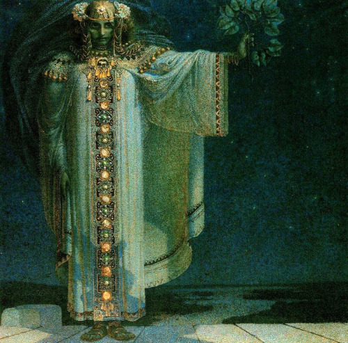 nigra-lux:MASEK, Vitezlav Karel (1865-1927)The Prophetess Libuse1893Oil on canvas, 193 x 193 cmMusee