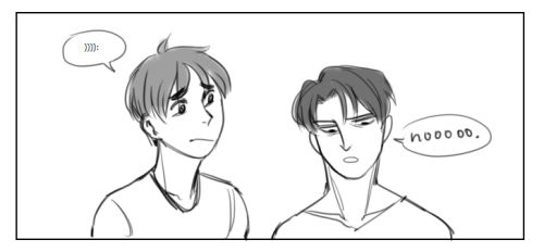 pipiguns:  another conversation i had with karen that only involved smilies  we are a whole treasure trove of possible ereri conversations 