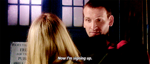 girl-in-the-tardis:  starwaterflight:  Ha!  #basically rose moving in with her new boyfriend!! :p