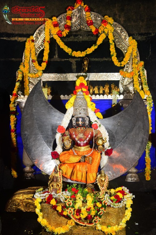 buzz-london:Chandra vesha / alankara of Udupi Krishna 