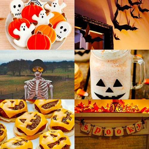 HP Aesthetics: The houses celebrating HalloweenRequested by @thatdamotp