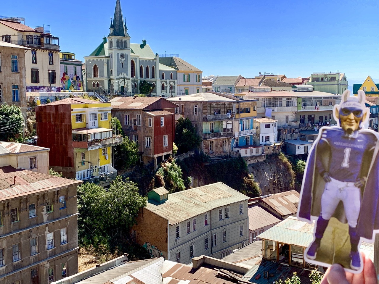 Hanging in Valparaiso, Chile, a port city on... | Duke Alumni Travels