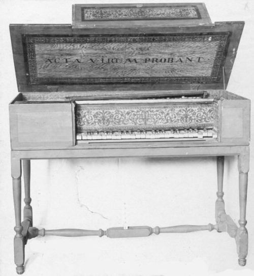 Virginal, C Ruckers, ca. 1600, Musical InstrumentsThe Crosby Brown Collection of Musical Instruments