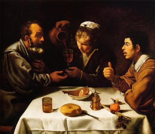 artist-diego-velazquez:The Lunch, Diego VelázquezMedium: oil,canvas