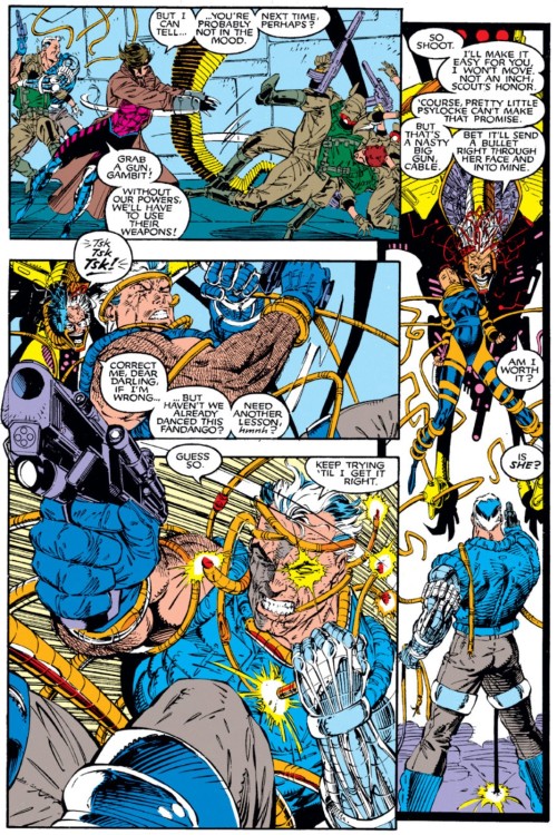 Oh geez Cable can move his arm now?? I’m already annoyed that Cable is such a prominent character in