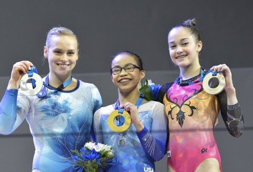 Women&rsquo;s All Around: 1. Morgan Hurd 2. Elisabeth Black 3. Elena Eramina