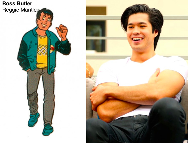 Some of the cute guys from Riverdale!K.J. Apa ~ Cole Sprouse ~ Ross Butler ~ Casey