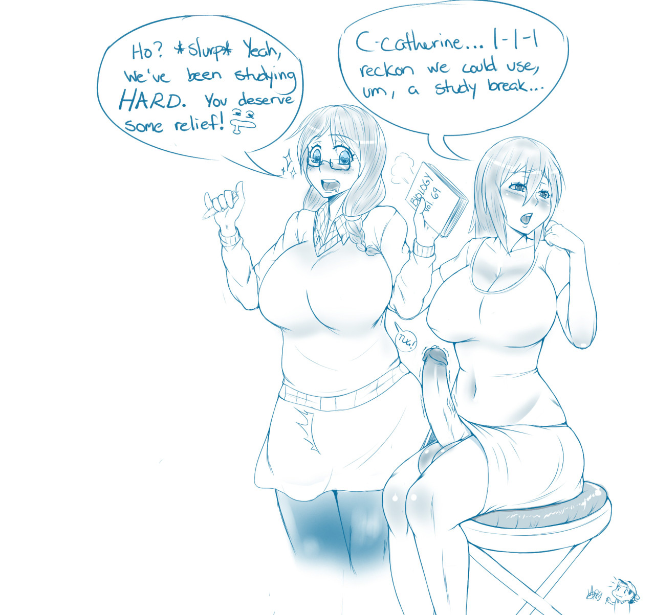 rozencruzart:  professorplaid:  A collection of pics from rozencruzart, of our futanari