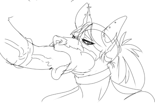 bastard-hive:  More furry Lyren :3 Making out with her boy toy then getting horse dick. 