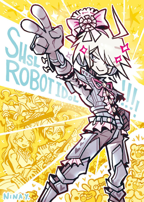 sketch > line > color of my hope robo idol drawing honestly not sure which I like best ^^;Also