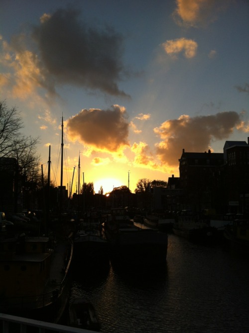 North Holland at the turn of winter