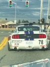 Just spotted this bad boy rolling through town, I honestly hate spoilers but this dudes mustang is tricked out 