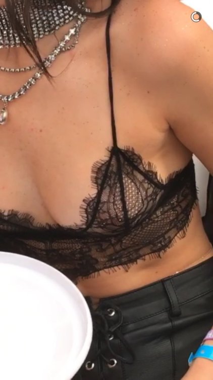 nudecelebsblog:  Kendall Jenner - See-Thru Top 