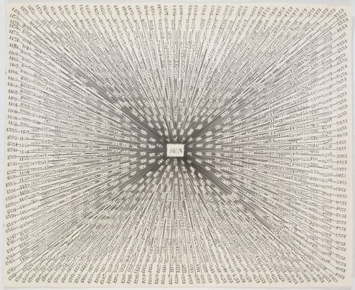 Infinite Rays of The Sun by Luis Camnitzer, 1975-1978