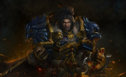 worldofwarcraftart:  King Varian by Wang