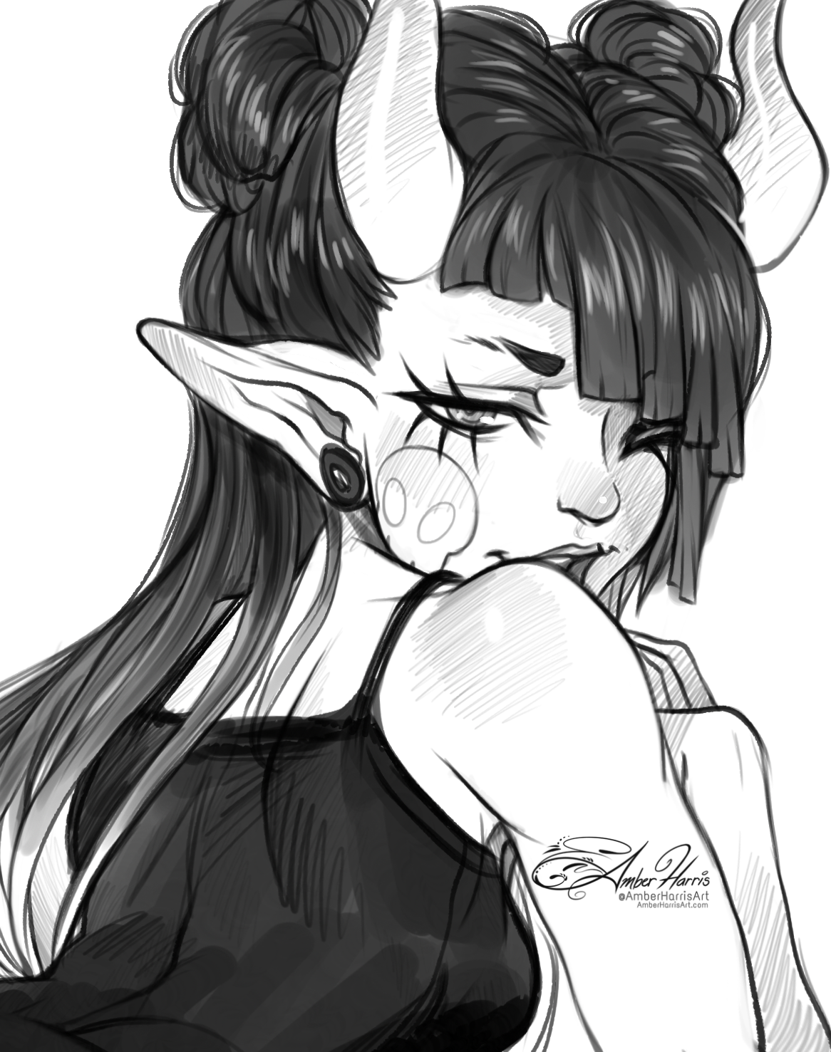 amberharrisart:OC sketch dump! (Drake and I have a lot of OCs)