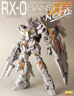sekigan:GUNDAM GUY: MG 1/100 Gundam Unicorn 02 Banshee / Banshee Norn [D/U Mode] - Customized Build