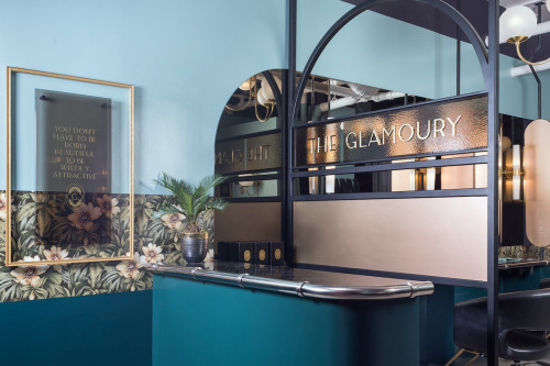 Vancouver-based luxury make-up salon brand identity, designed by Glasfurd & Walker