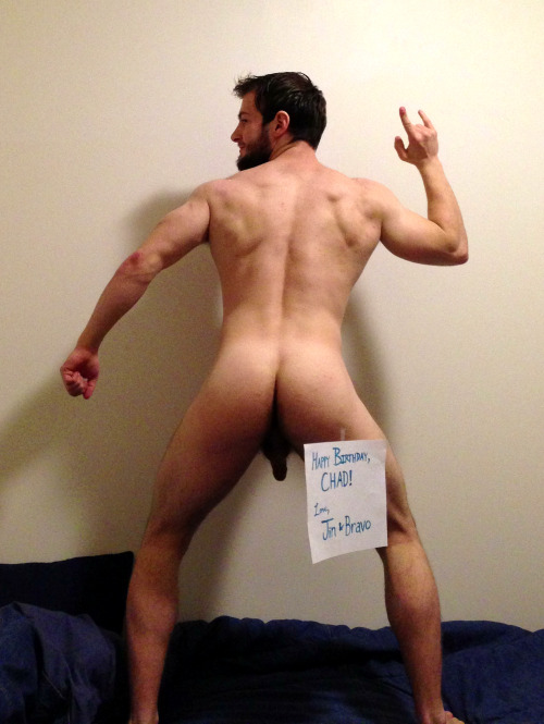 edu-dudu:  bravodelta9:  Today was Chad Hunter’s birthday and my friend Jin wanted to give me to him as a gift. This was the next best thing.  gay pornstar Bravo Delta! ♥