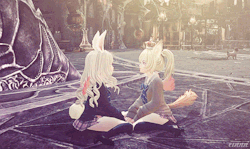 einnn:  einnn:  — Chilling —  Don’t think I ever uploaded this anywhere.. it even has my old watermark font lol. It was my first try at ‘editing’/’coloring’ a gif, I think, so it’s very simple.  Now kiss!