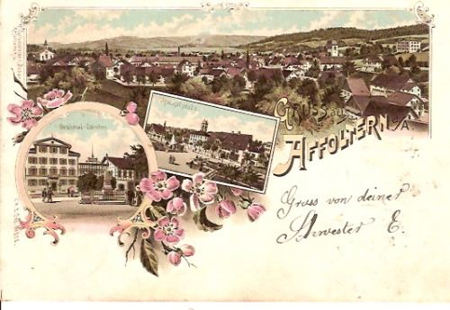 useless-switzerlandfacts:Vintage post cards from Switzerland