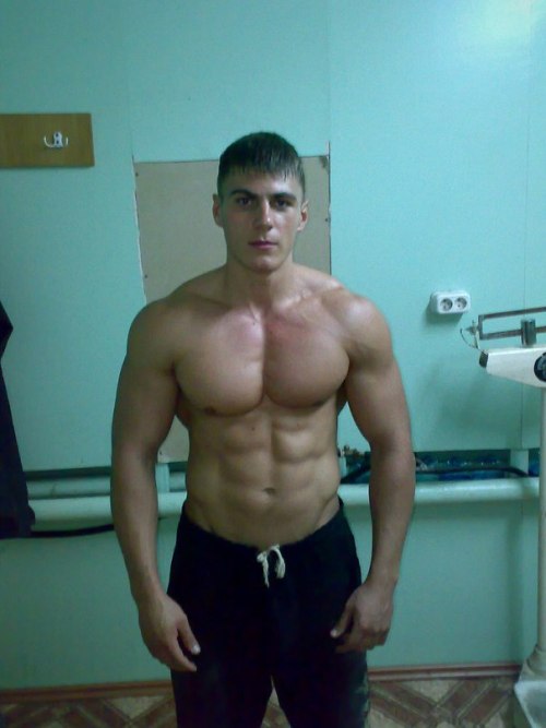 Porn Pics theruskies:  Strong muscular Russian teen