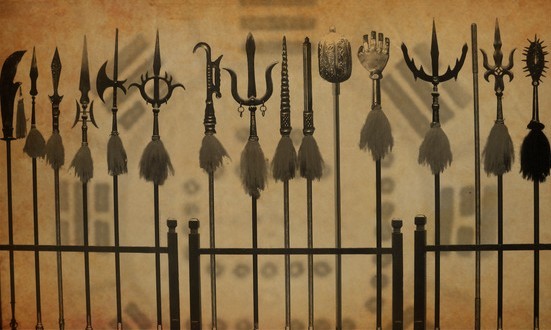 feiyueloplainshoes:  Weapons, became a spiritual symbol standing for a sharp, calm, persistent and tough personality