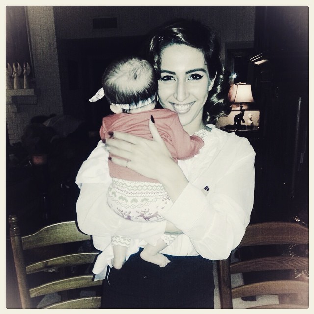 Apparently, this small human is quite fond of me. I&rsquo;m the only one that