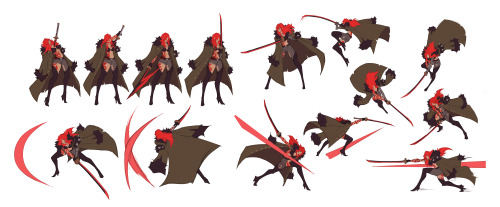 Another OC from my fighting game project, the boss lady Embra!