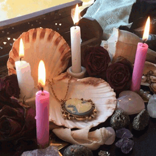 Finally Redecorated My Altar To Honor Aphrodite :)