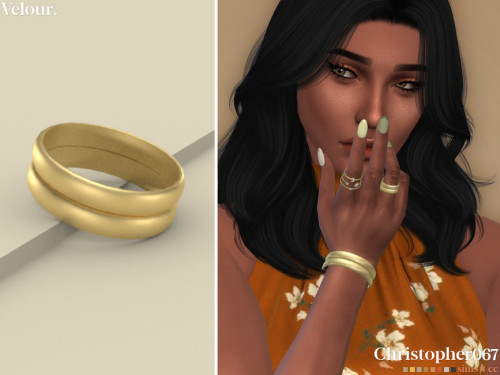 emilyccfinds:  Piper Earrings by christopher067Created for: The Sims 4 This is a sophisticated pair 
