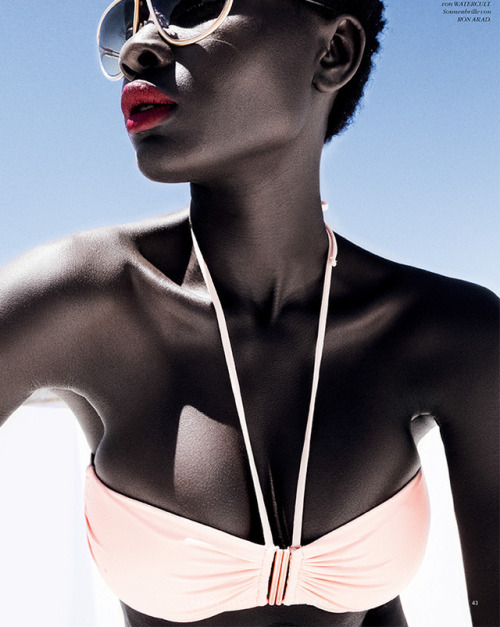 bossmodelsjournal:Adeola Ariyo for Faces Magazine