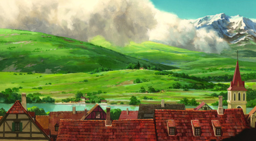 Sex ghibli-collector:  The Landscapes and Skylines pictures