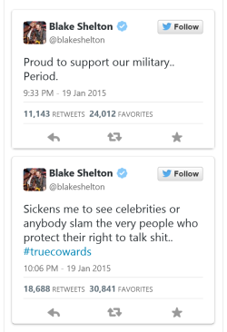 indiana-country-boy:  Blake speaking out