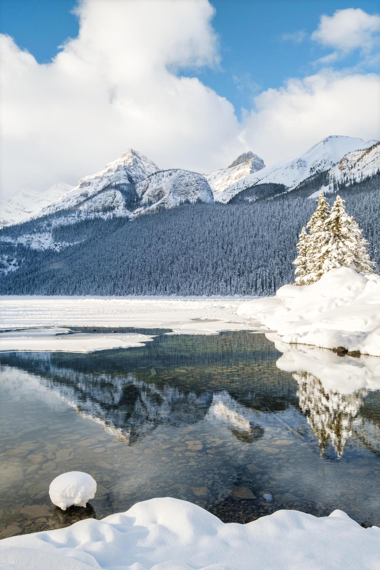 Reflections in the Rockies - Alberta, Canada [OC][3940x5910] #earth#images#earth pictures #I love earth  #earth is awesome