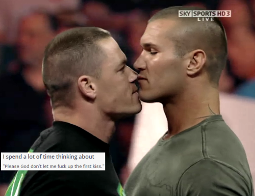 wrestledate:John Cena (w/Randy Orton)Date with a Wrestler (by fearofaghostplanet)