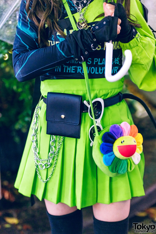 tokyo-fashion:  Japanese idol and Harajuku shop staff Misuru on the street in Harajuku