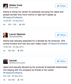 salon:  People are demanding #FreedomForKesha: Here’s what accusing a powerful producer of rape has cost her