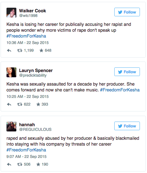 Porn salon:  People are demanding #FreedomForKesha: photos