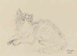 catonhottinroof:  Leonard Tsuguharu Foujita (1886-1968)Le chat