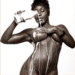 eroticnoire:  Got milk 😜 #ebony #erotic
