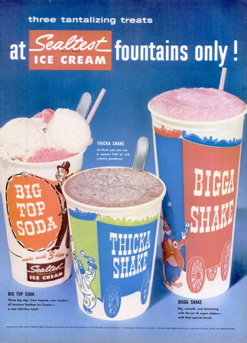 Sealtest Ice Cream, 1955