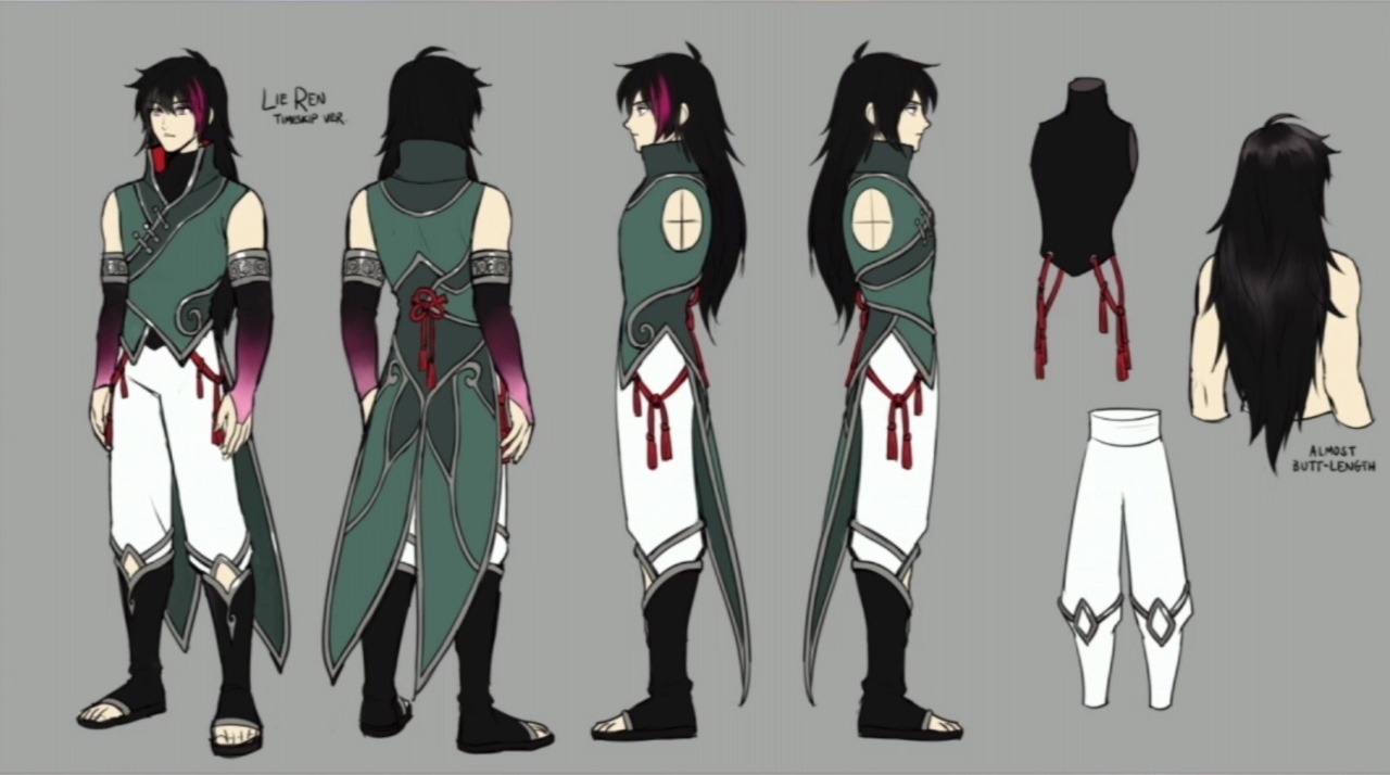 centiel:  Ren and Nora V4 concept  (didn’t show Jaune’s because Kerry believed