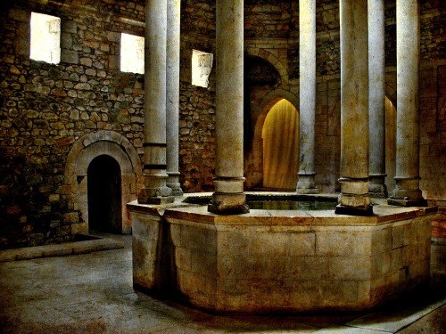 medievalvisions:The Arab Baths in Girona, Spain by Toni Verdú Carbó.